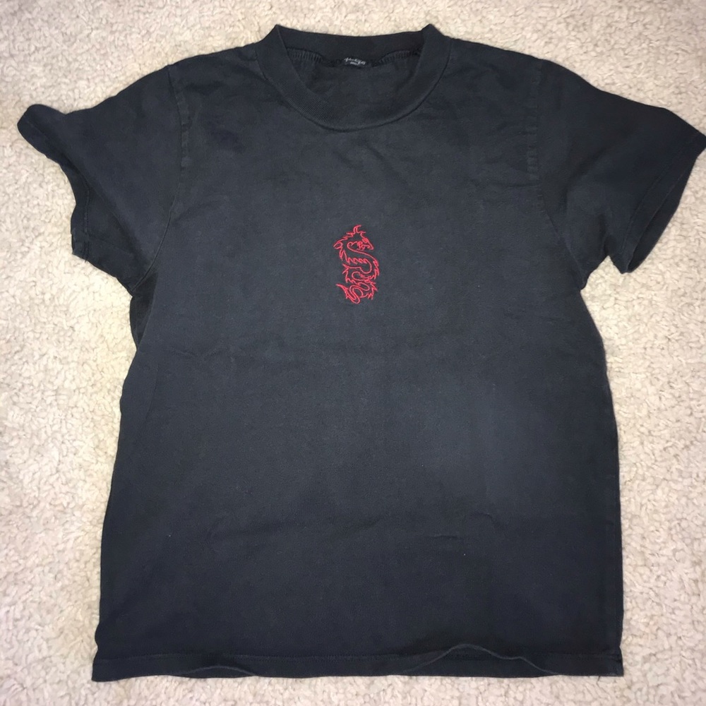 Black shirt from Brandy Melville